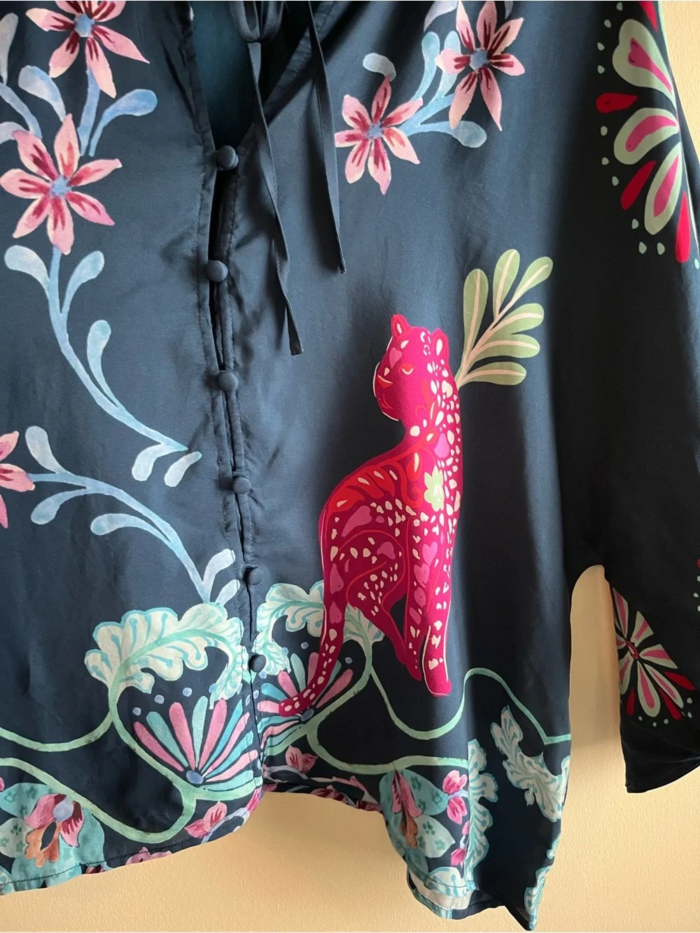 Johnny Was Harlan Blouse in Leilana Print Sz Medium
